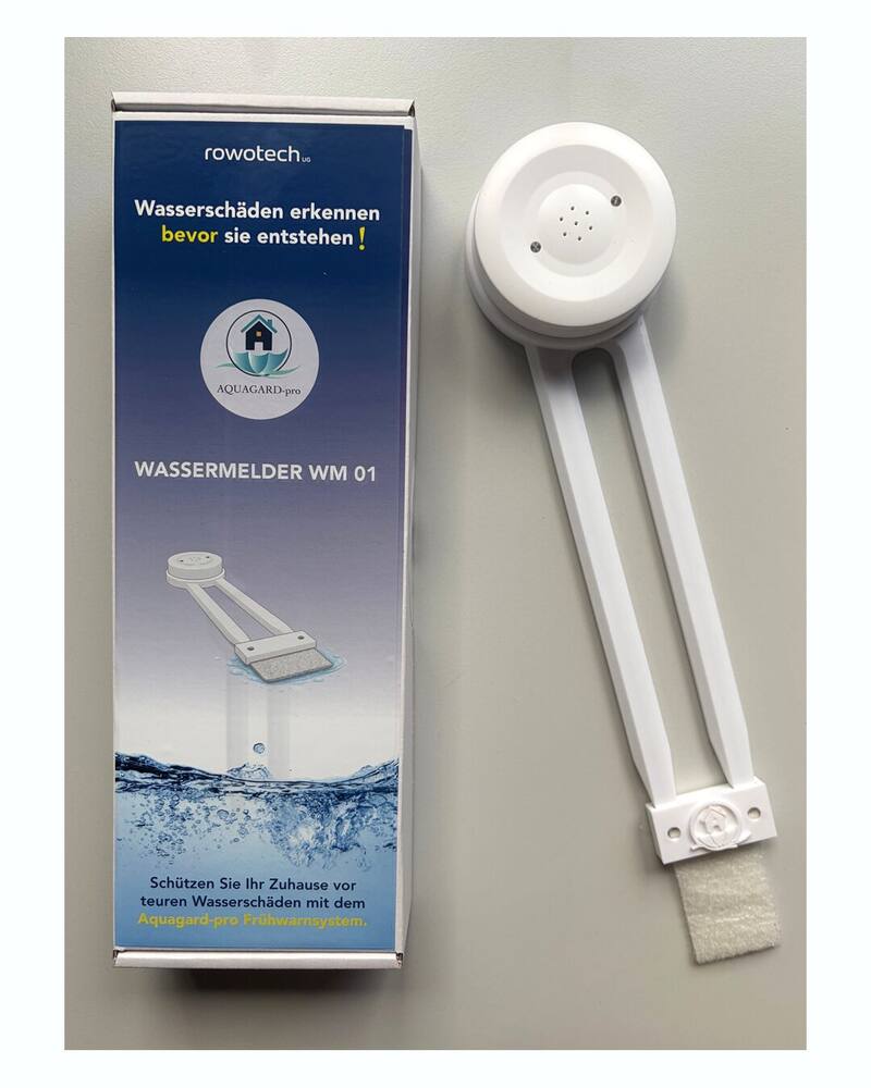 Aquagard pro WM01 - WLAN-Wassermelder mit Flächenadapter